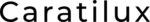 "Caratilux" logotipas juodas